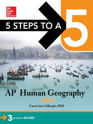 cover image of 5 Steps to a 5 AP Human Geography 2016